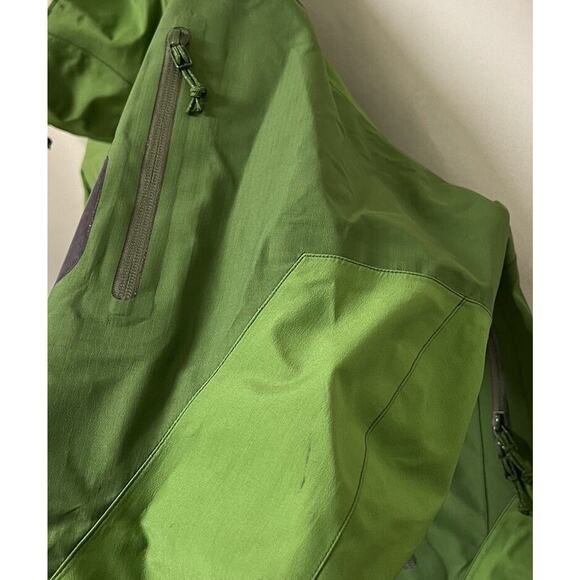 Arcteryx Sidewinder TR Jacket Unisex M Kermit Green Full-Zip Goretex XCR Vintage - Picture 8 of 16